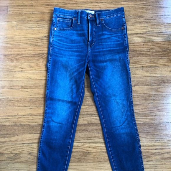 Madewell 10" High Rise Skinny Jeans - Picture 2 of 7
